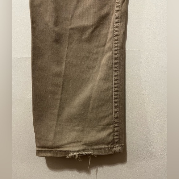 LEVI’S 501 Original Fit Twill Mens Jeans 34x32 Straight Leg Tan - Picture 10 of 12